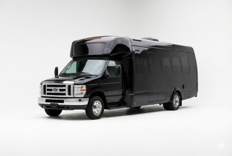 Golden Compass Limo Executive Limo Bus