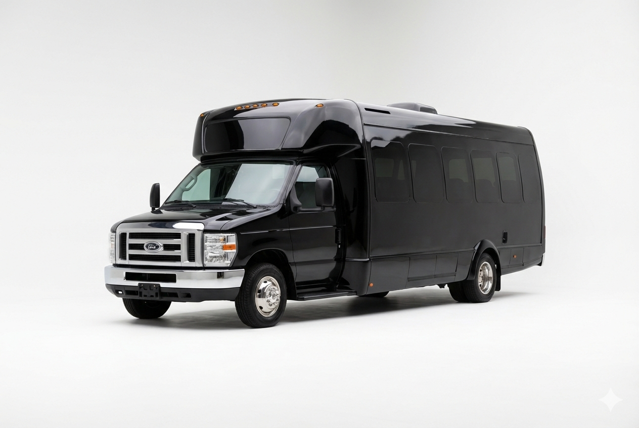 Golden Compass Limo Executive Limo Bus